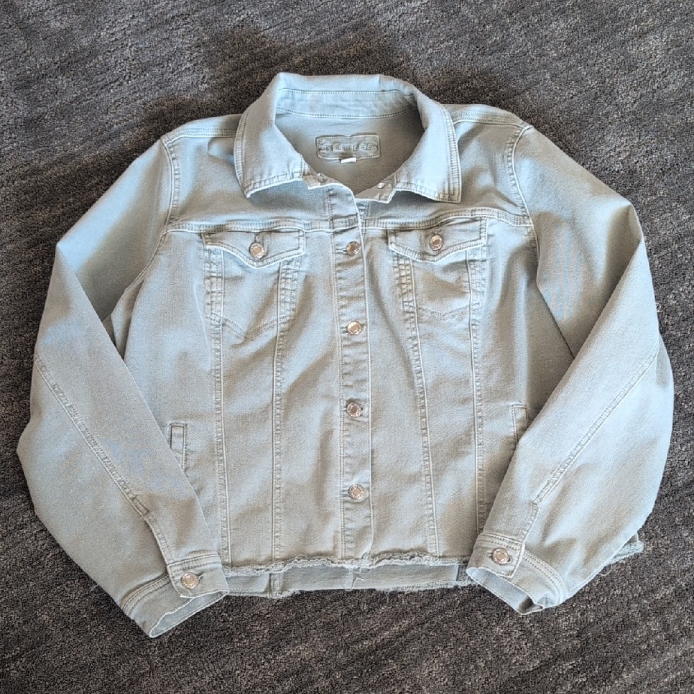 Maurices Soft Blue Jean Jacket